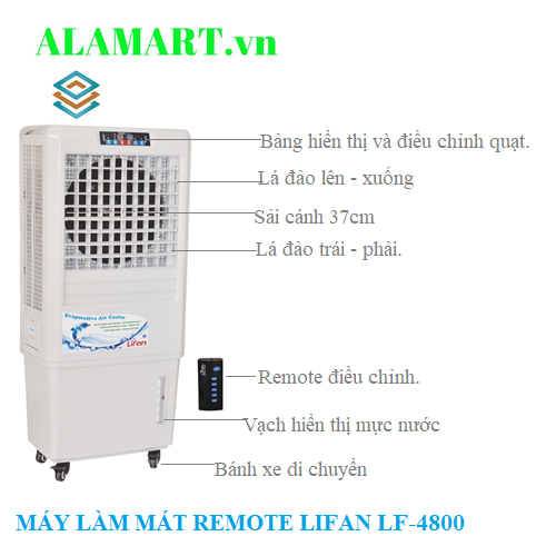 [Trả góp 0%]Thiết Bị Làm Mát Di Động Lifan LF-4800