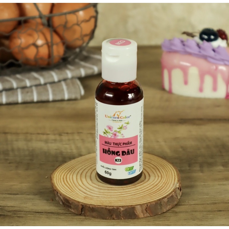 Màu Thực Phẩm Unicorn Chai 60gr (N17 - N24)