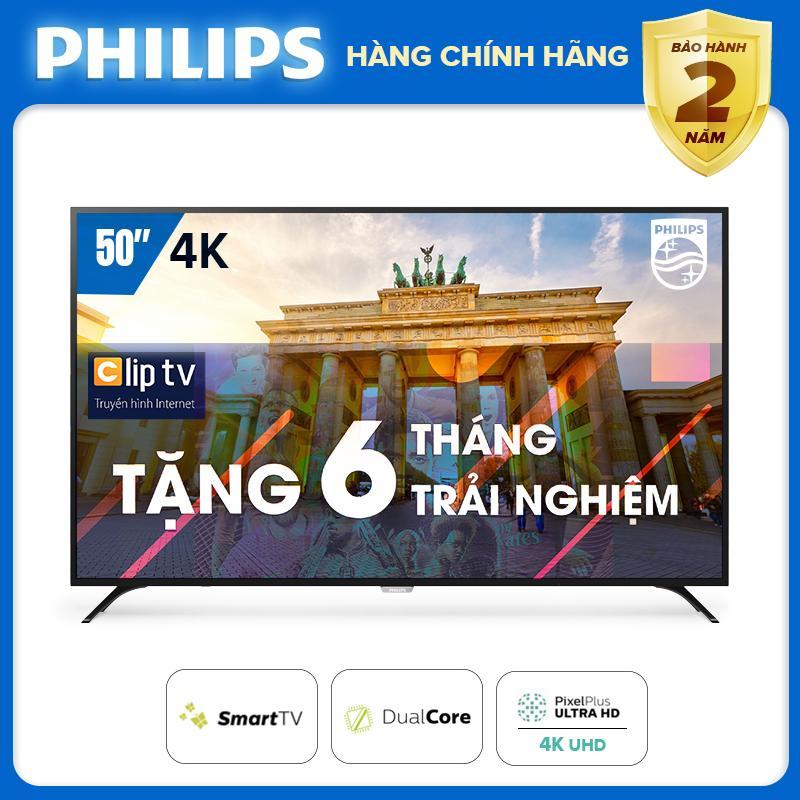 Bảng giá PRESALE SMART TIVI 4K UHD 50 INCH KẾT NỐI INTERNET WIFI - hàng Thái Lan - Free 6 tháng xem phim Clip TV - Bảo hành 2 năm tại nhà - 50PUT6023S/74 Tivi Philips