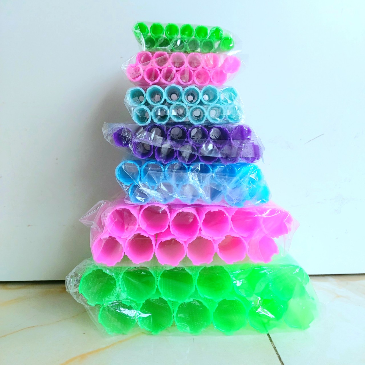 [Bán lẻ]Xương trục uốn lạnh (uốn tóc) bịch 12 cây nhiều size