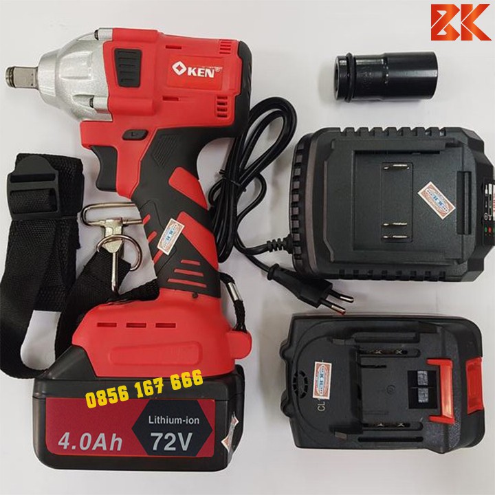 Máy Siết Bulong Không Chổi Than Ken 72V