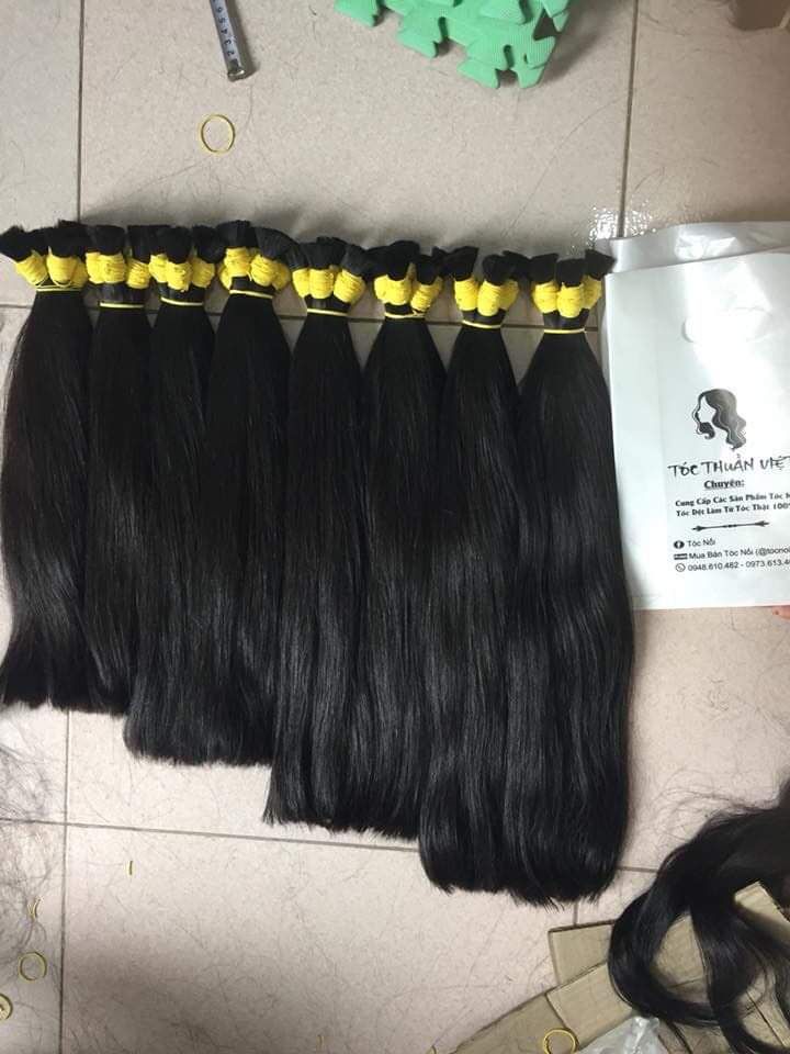 tóc nối thật tự nhiên đủ các độ dài