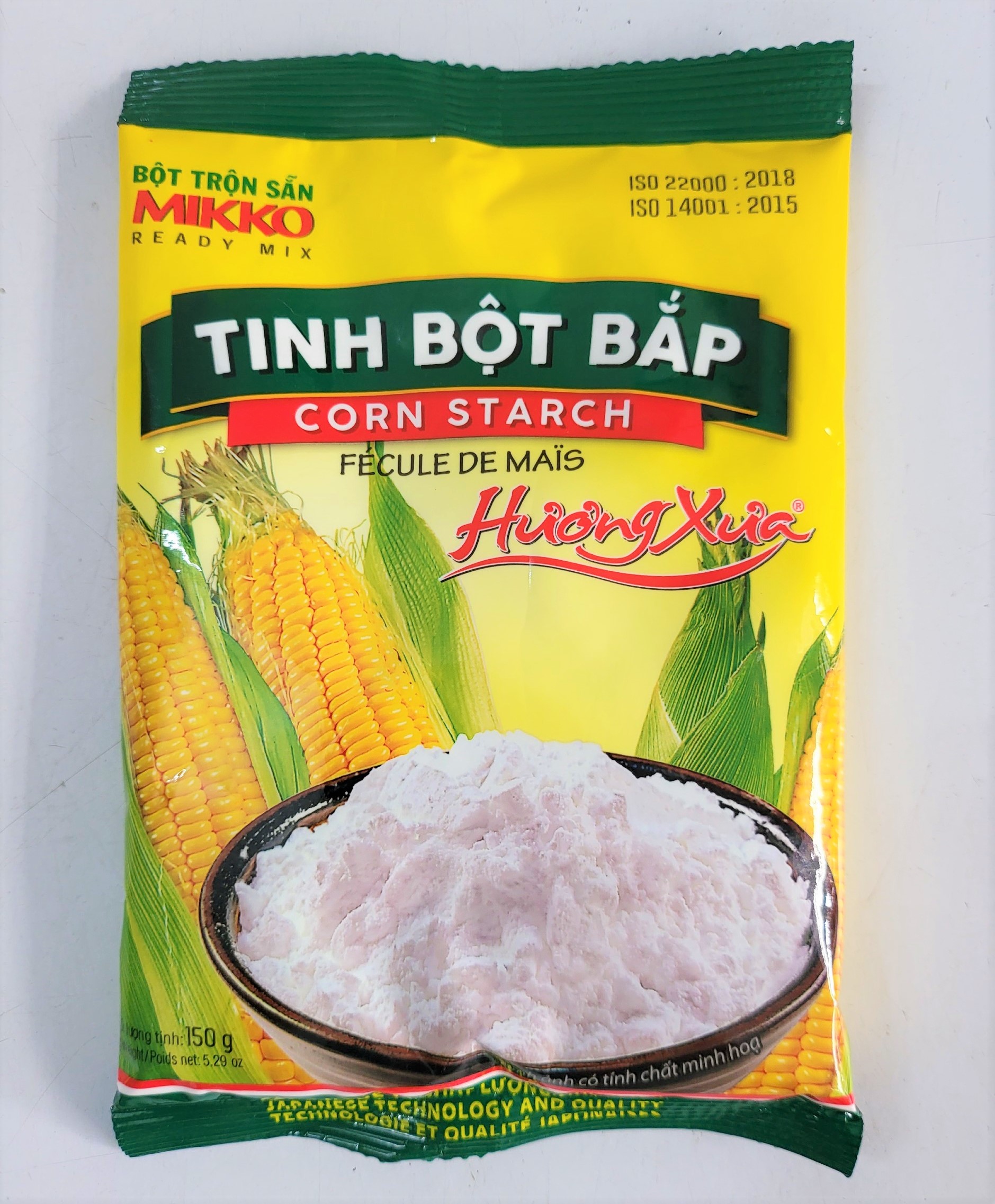 Túi 150g TINH BỘT BẮP Hương Xưa VN MIKKO Corn Starch