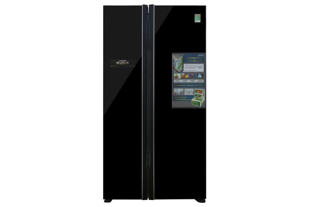 [Trả góp 0%]Tủ lạnh Hitachi R-FS800PGV2(GBK) 605L