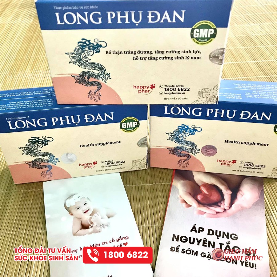 Combo 3 Hộp Long Phụ Đan Tiết Kiệm 120K