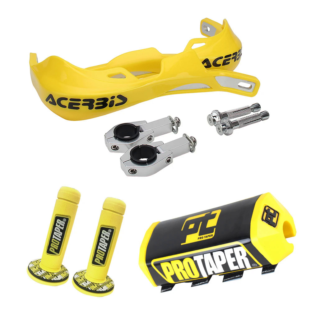 Phổ 22mm 28mm handguard protaper Grips Motocross Grip tay lái thanh ngực bảo vệ cho KTM Honda Yamaha Suzuki YZF ATV