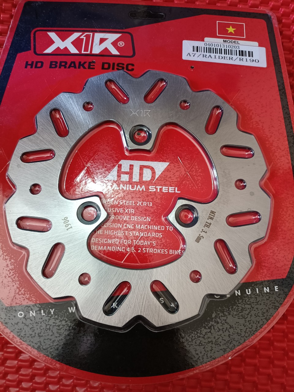 Đĩa Thắng Sau Raider Fi - Satria Fi X1R