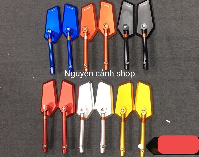 Kính chiếu hậu xe máy kiểu Iphone Xéo 1 cái bên trái,Sản Phẩm Chất Lượng,độ phân giải chuẩn
