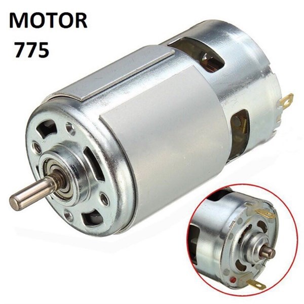 Motor 775, 795 áp 12-24v dc
