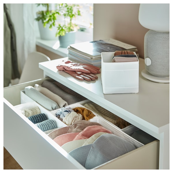 Set 6 hộp trắng SKUBB IKEA
