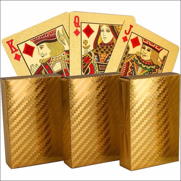 Bộ Bài Tây Mạ Vàng Golden Poker