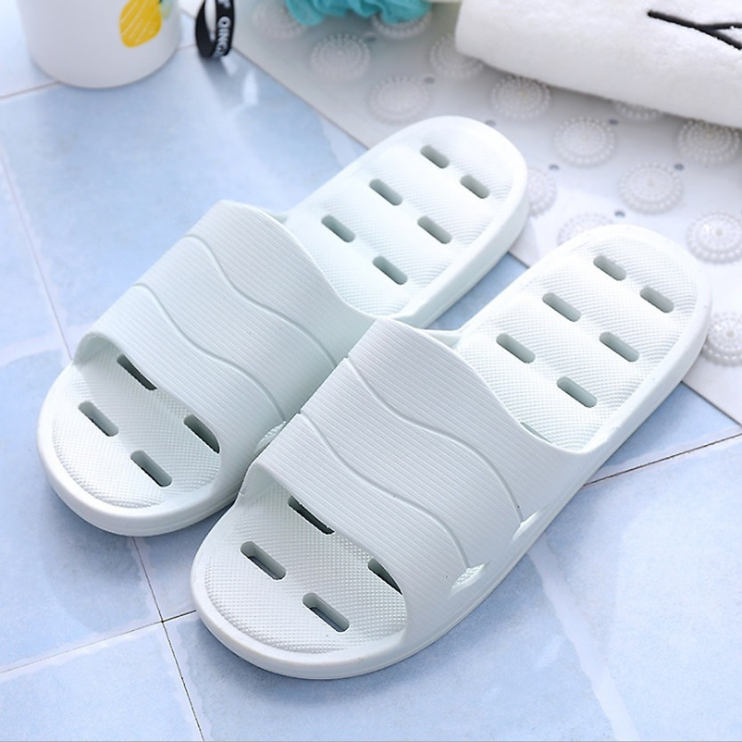 Dép nam nữ đi trong nhà/nhà tắm/văn phòng đúc nguyên khối giúp chống trơn trượt, chống thấm nước, đi lại dễ dàng giá rẻ