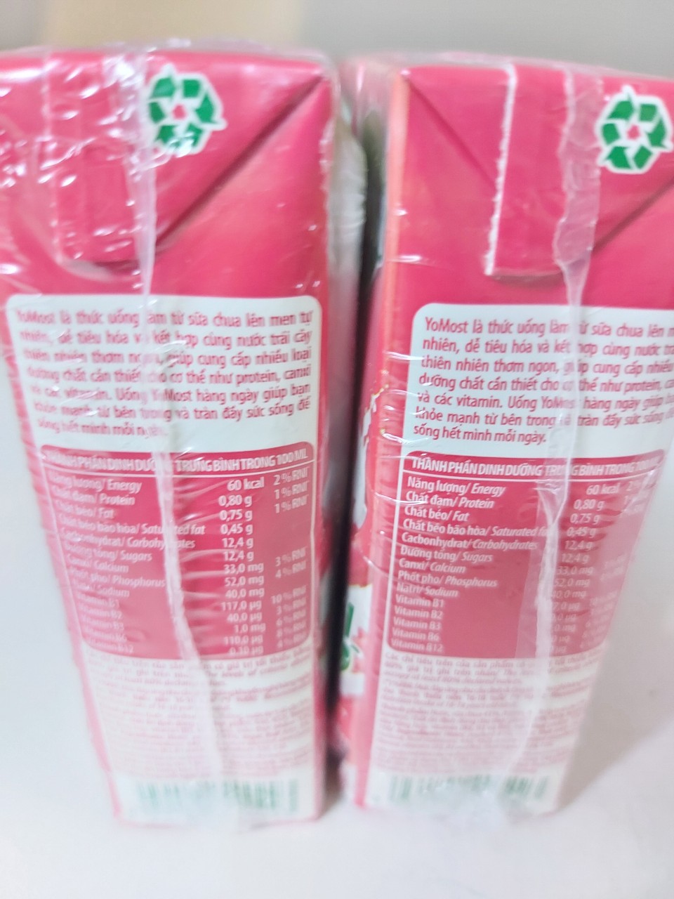 Combo 2 Lốc  sữa chua uống  YoMost 8 x 170ml