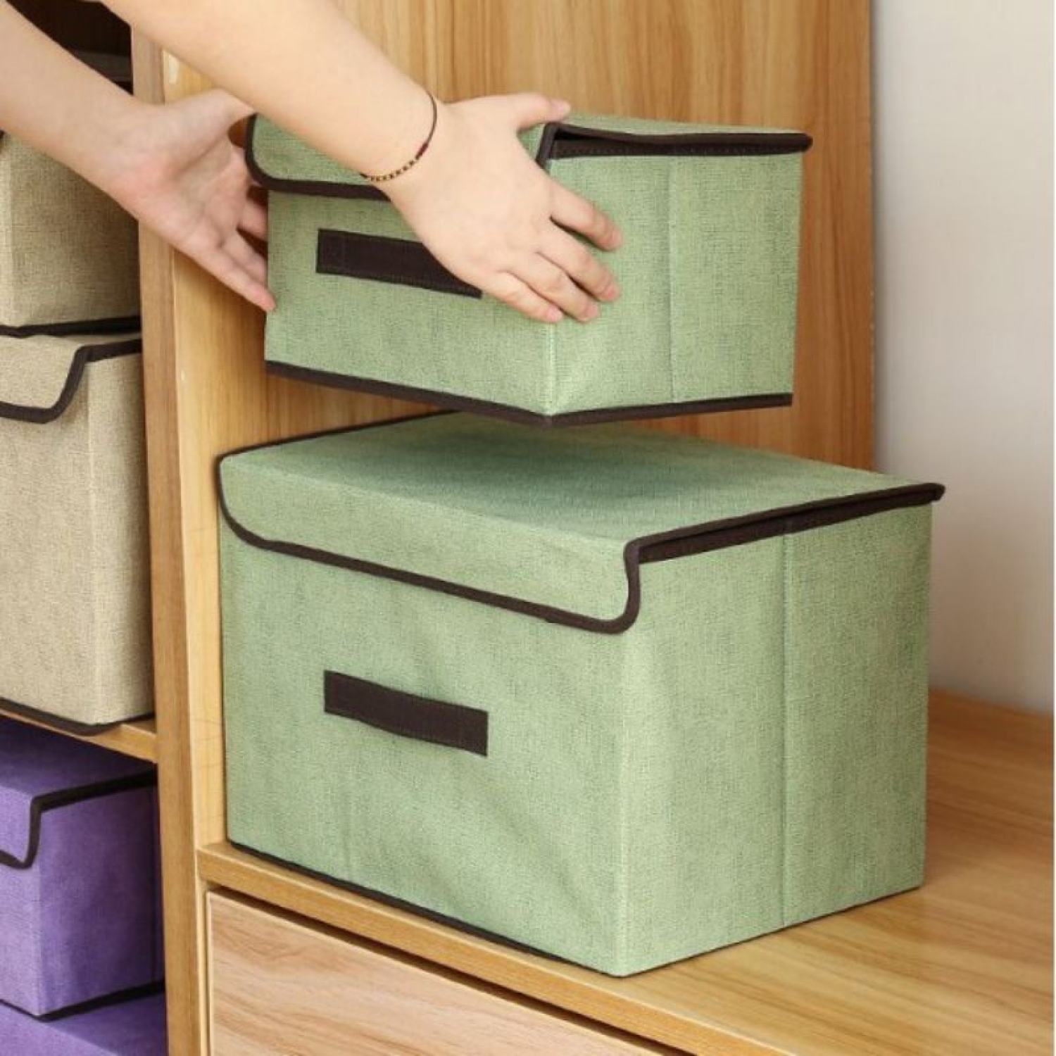 Hộp vải đựng đồ tiện lợi, thùng đựng quần áo đa năng