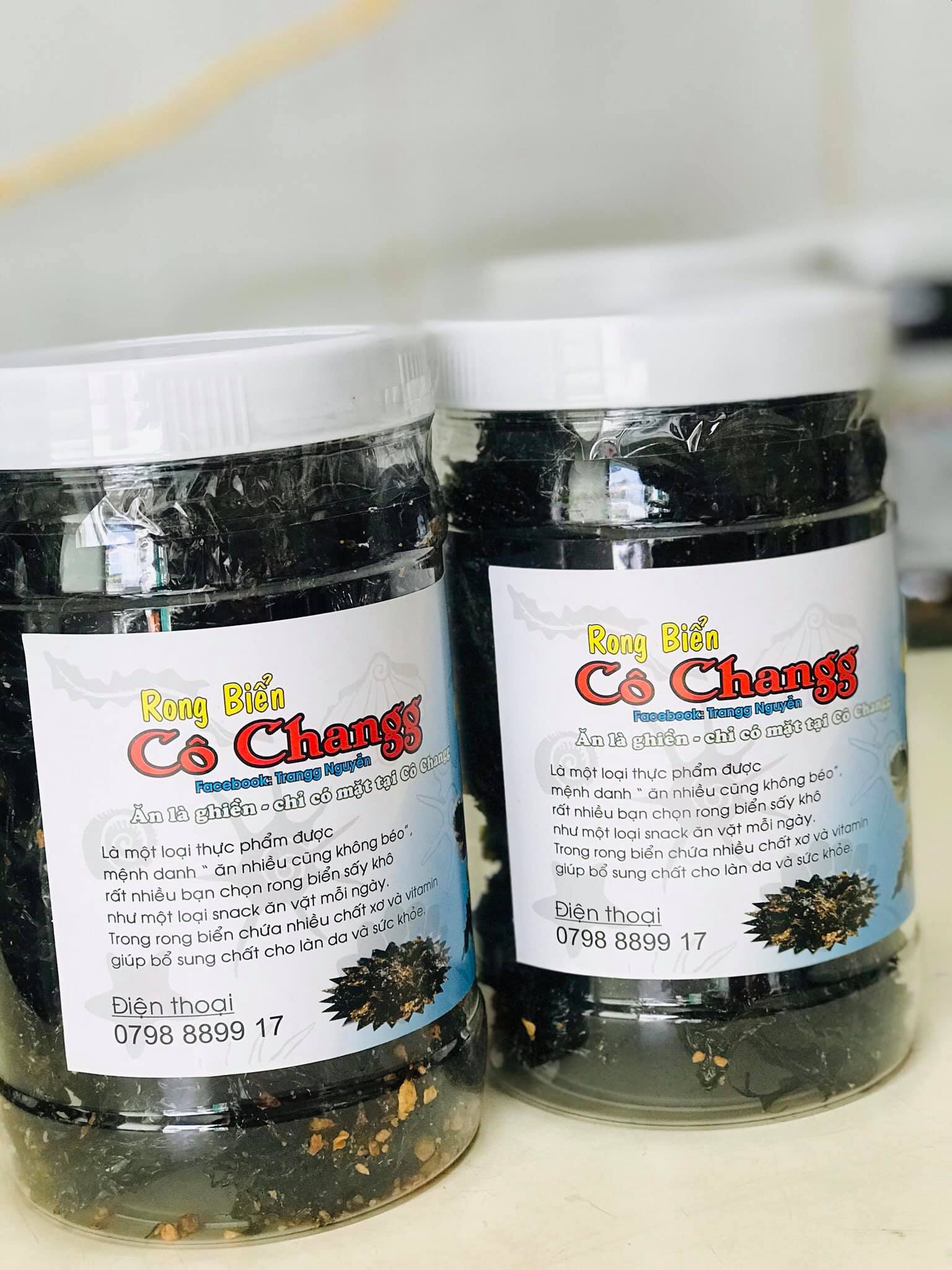 Rong biển cháy tỏi ớt 200gr