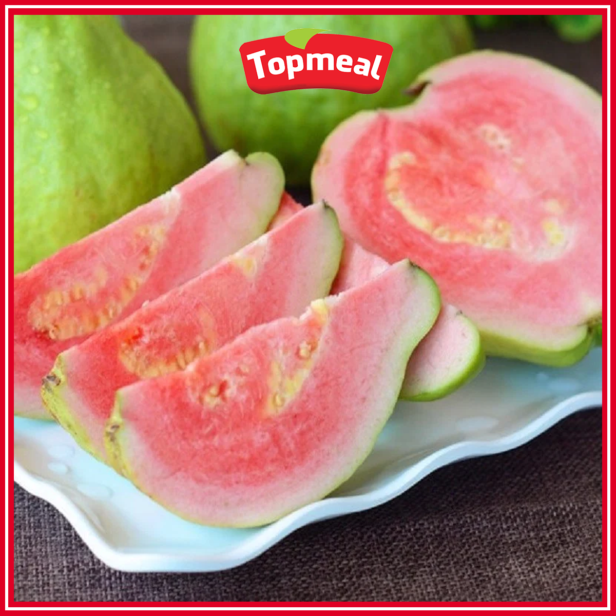HCM - Ổi ruby ruột đỏ (1 kg) - [Giao nhanh TPHCM]