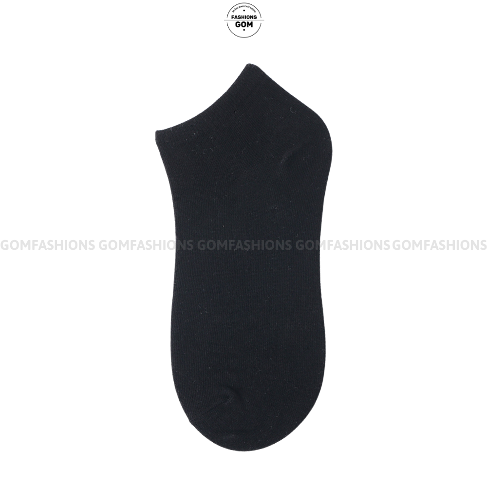 Tất Cổ Ngắn Trơn Nam Nữ VNXK Chuẩn Xuất Nhật  Vớ Cổ Thấp Chất Liệu Cotton Thoáng Mát Khử Mùi