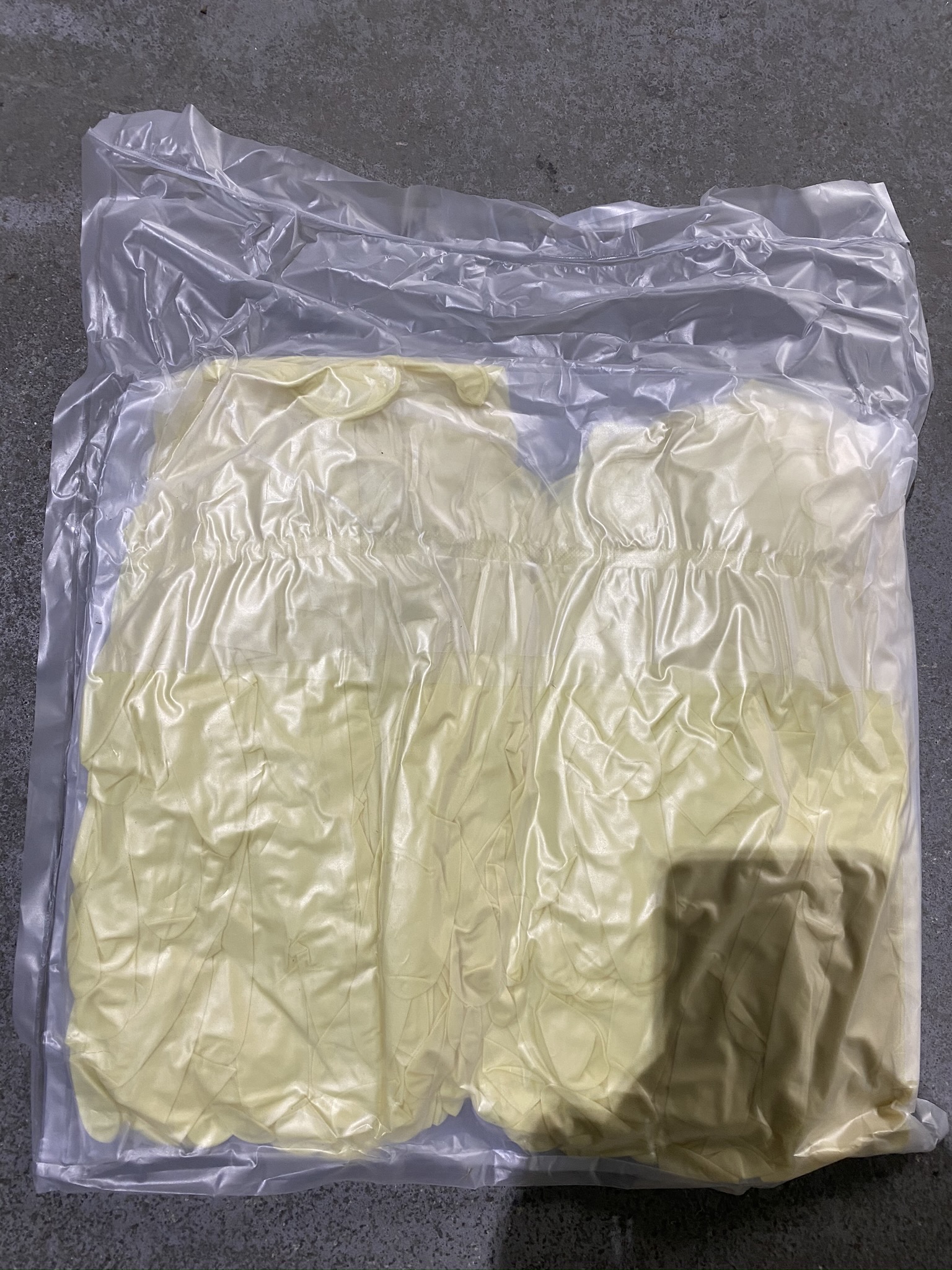 Găng tay latex, không bột, 12inch , class 1000