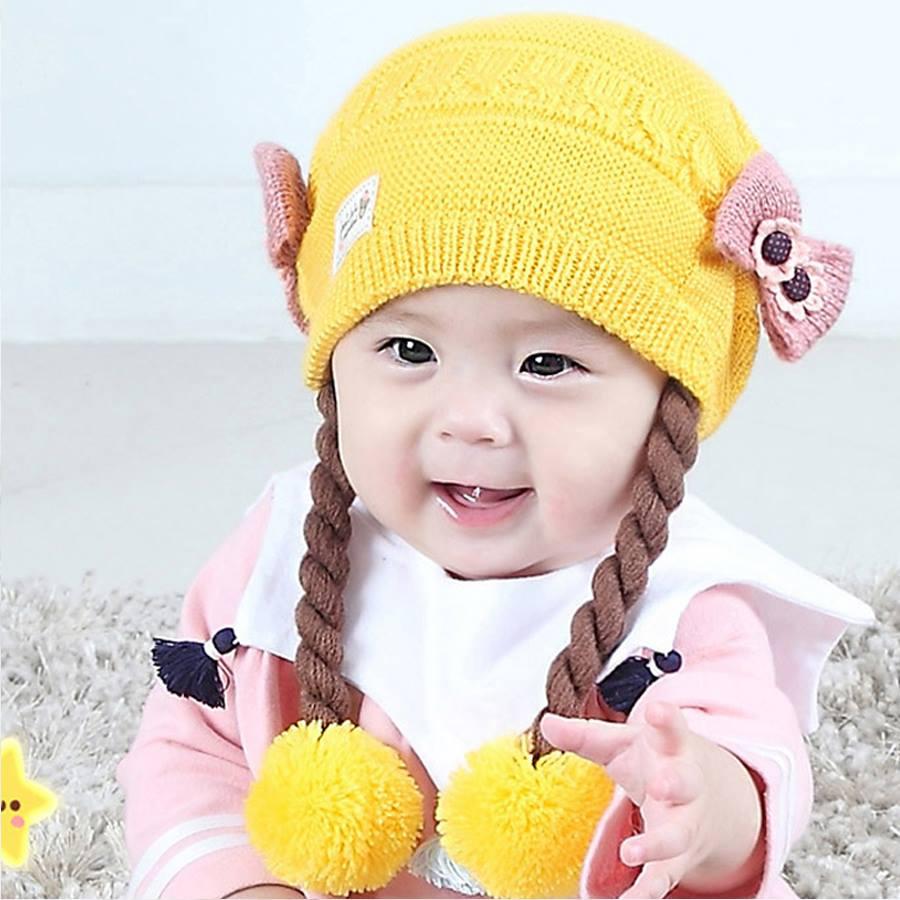 MŨ LEN TÓC GIẢ ĐUÔI SAM( ẢNH THẬT CUỐI )