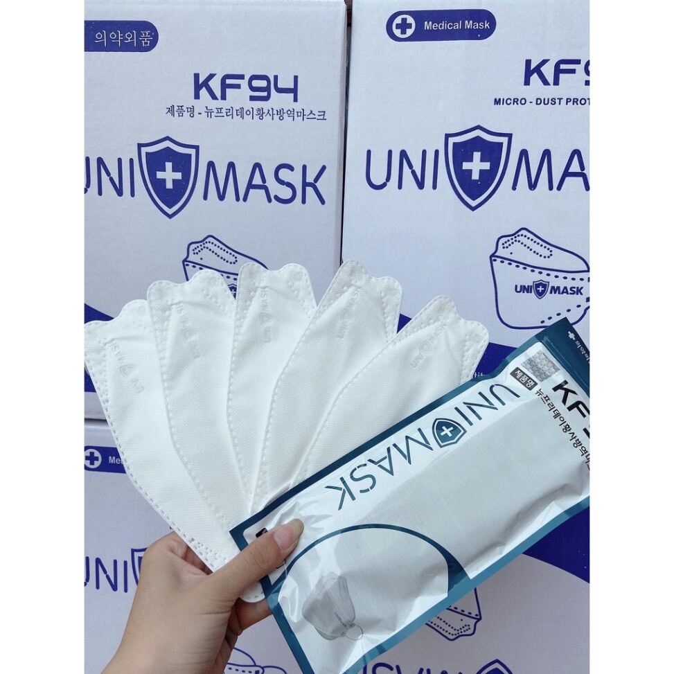 [COMBO 50 CHIẾC] - Khẩu Trang KF94 UNI MASK 4D Hàn Quốc