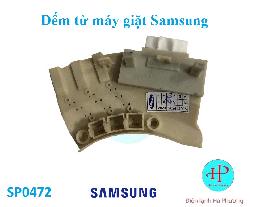 Hall - đếm từ máy giặt samsung cửa đứng, điều tốc - mới hãng - f75