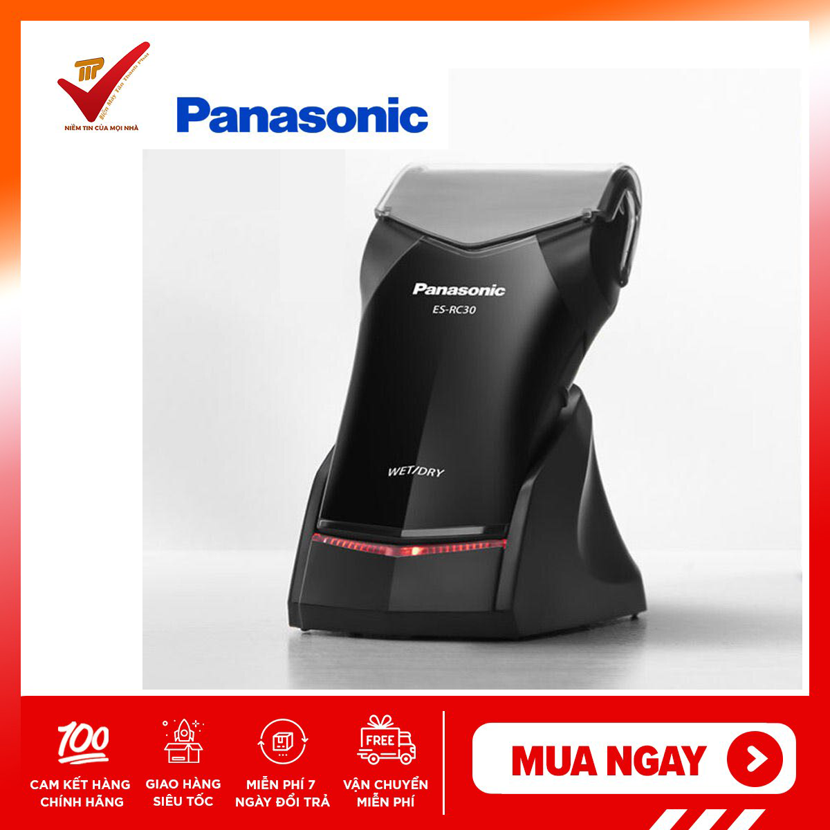 [Voucher 7% Max 800K] (BH 6 tháng)Máy cạo râu Panasonic ES RC30 cao cấp