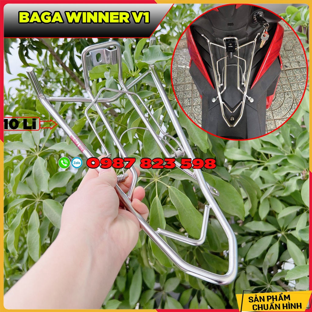 Baga Winner V1 iNox 10 li - Baga Winner 150