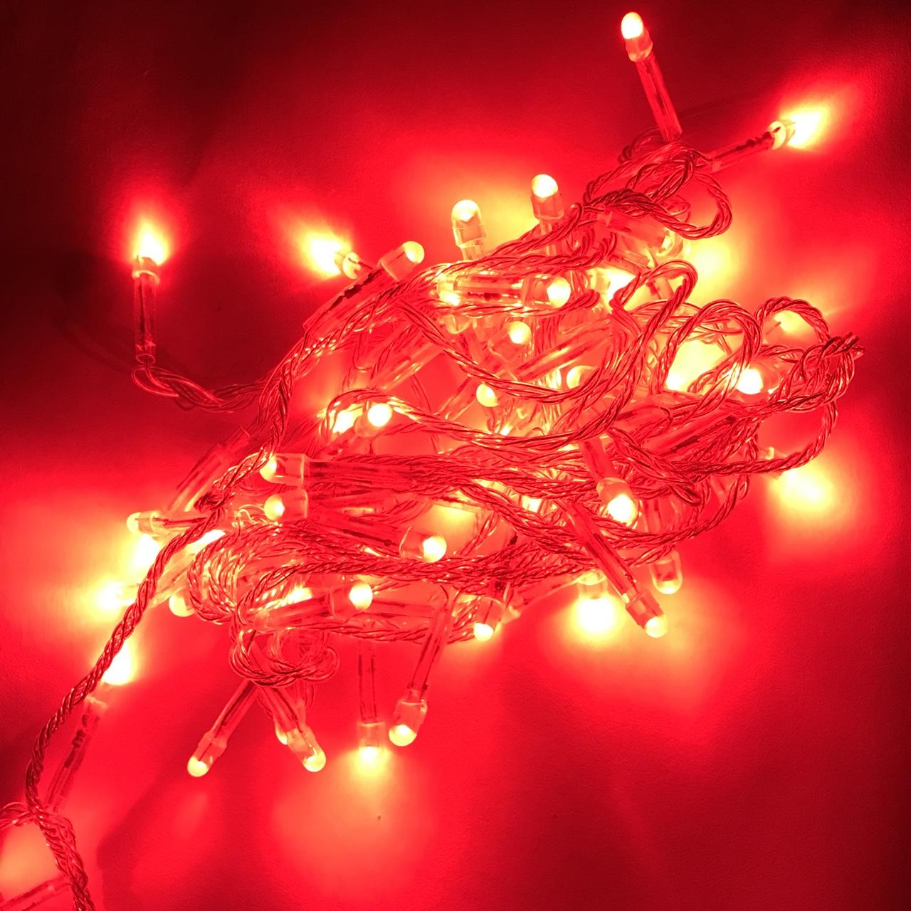 Dây đèn LED chớp (nháy) 5m trang trí tết, noel đủ màu