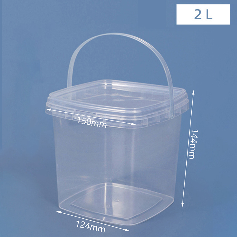 gP8CFeBV Thùng nhựa 280ml/500ml/1L/2L có nắp đậy và tay cầm hộp đựng thực phẩm