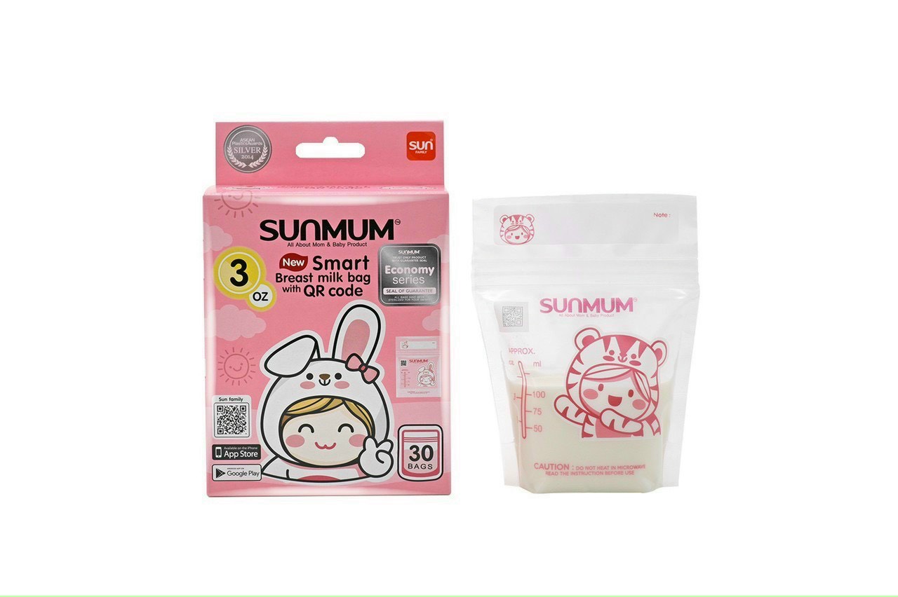 Túi trữ sữa Summum Thái Lan (loại 30 túi & 50 túi)