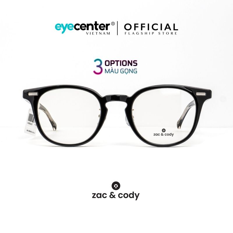 Giá bán Gọng kính cận nam nữ #TERRY chính hãng ZAC & CODY A47 lõi thép chống gãy Hàn Quốc nhập khẩu by Eye Center Vietnam