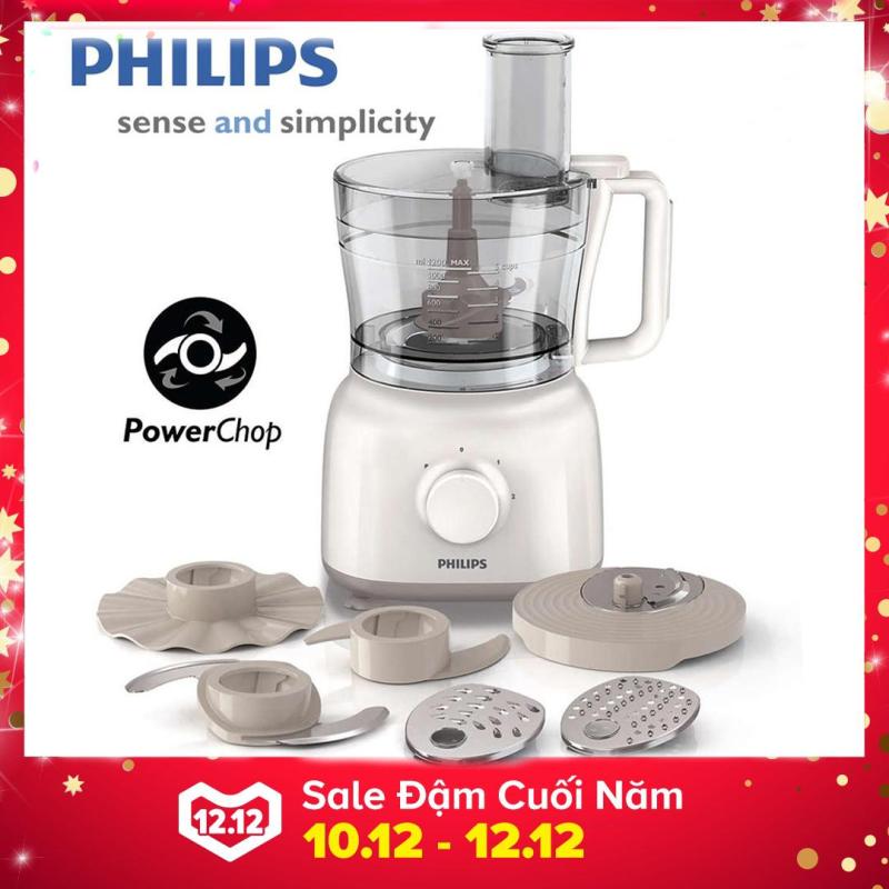 Giá bán Máy xay đa năng Philips HR7627 650W (Trắng) - Hàng nhập khẩu