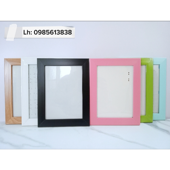 khung ảnh a3 (30x40) mặt mica mỏng chọn màu