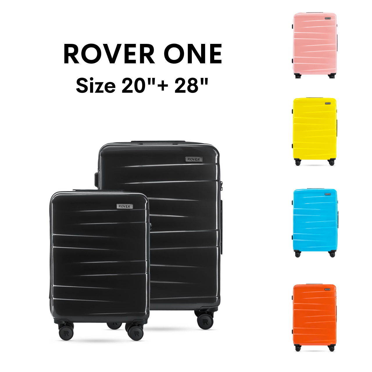 Bộ 2 Vali Rover One - Size 20" & Size 28"