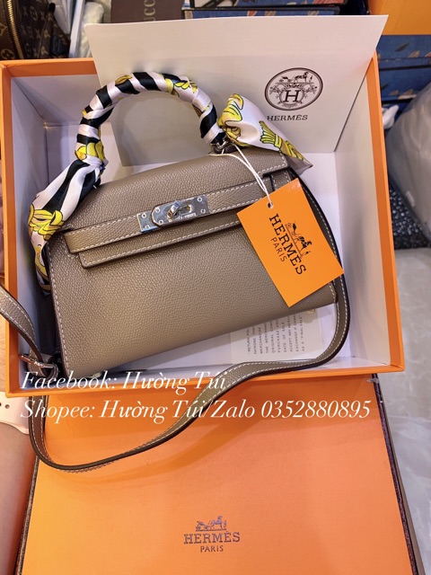 Túi xách Hm mini size 20 đựng vừa điện thoại (ảnh .t.h.ậ.t., không hộp)