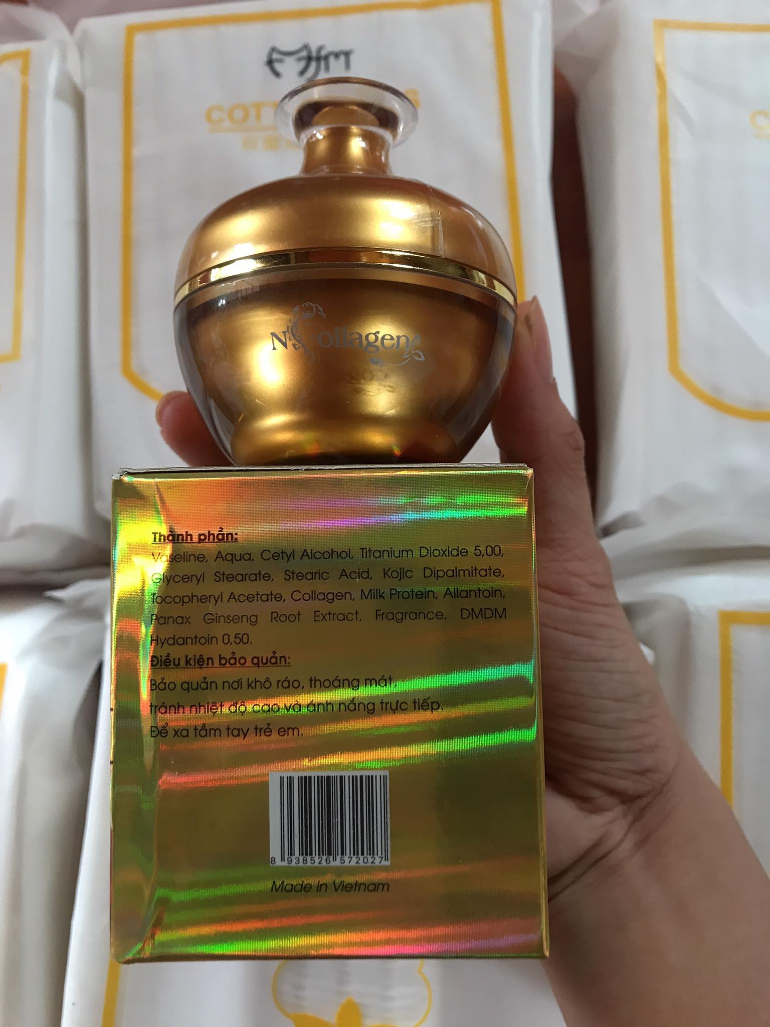 Kem Face Nhân Sâm N Collagen SPF 45++