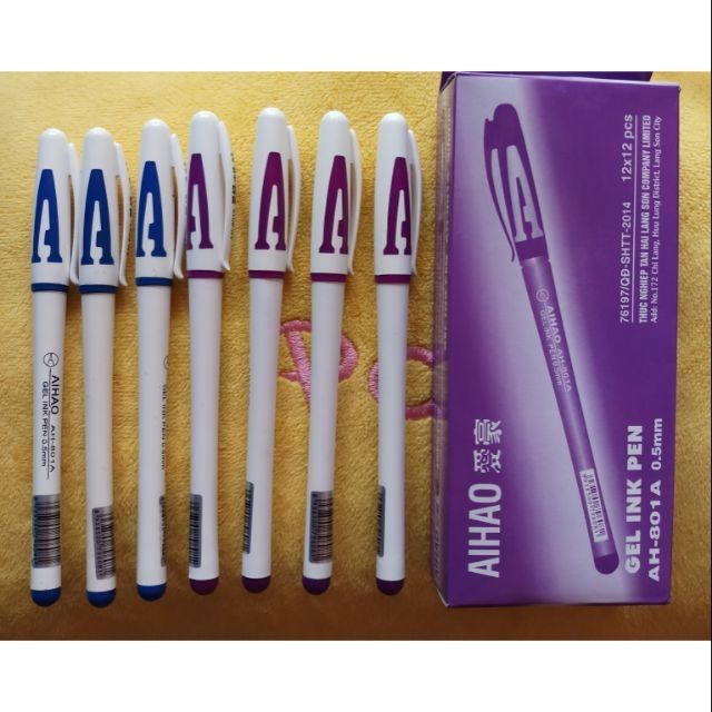Bút gel chữ a aihao 0.5mm