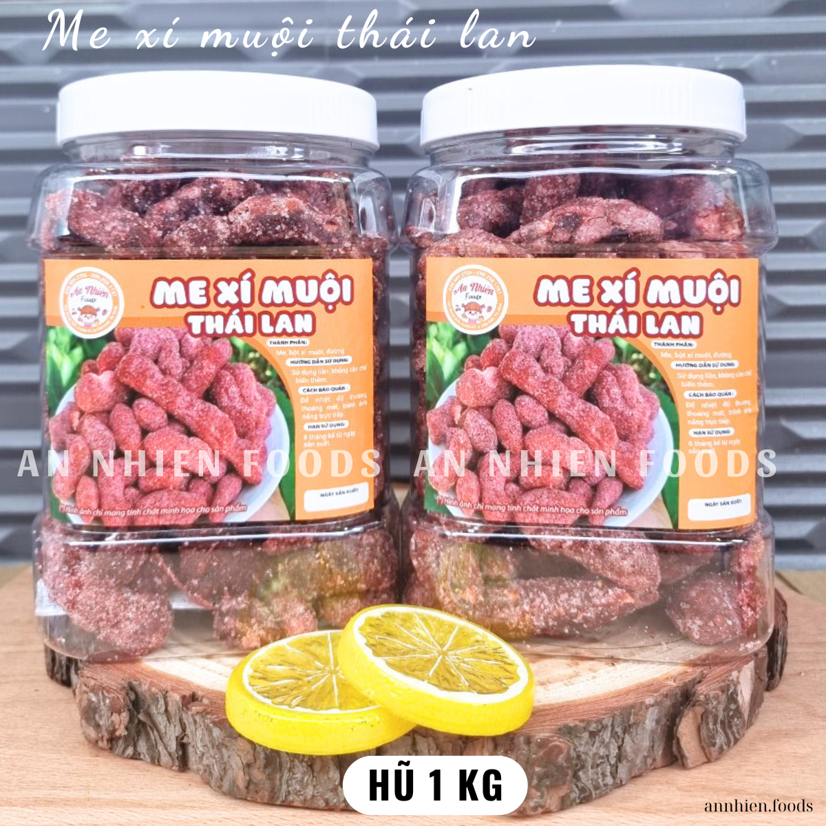 1 kg- me xí muội thái