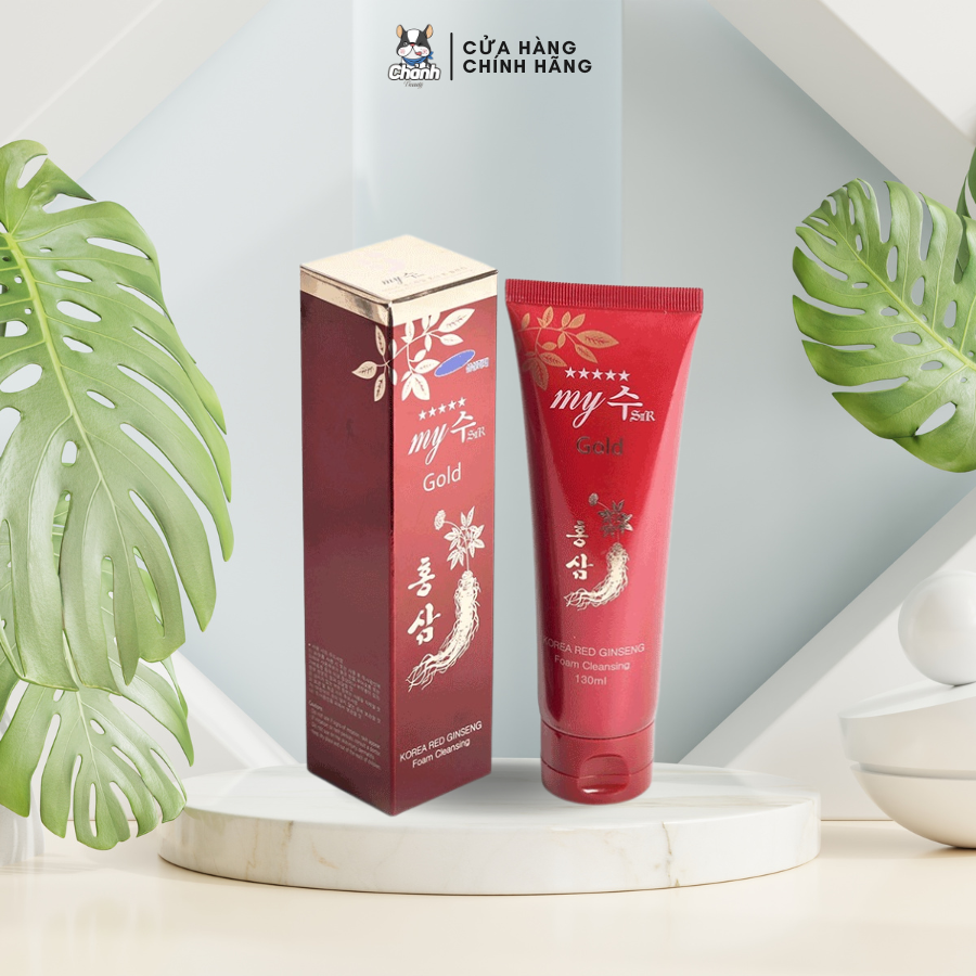 Sửa Rửa Mặt Sâm My Gold Hàn Quốc