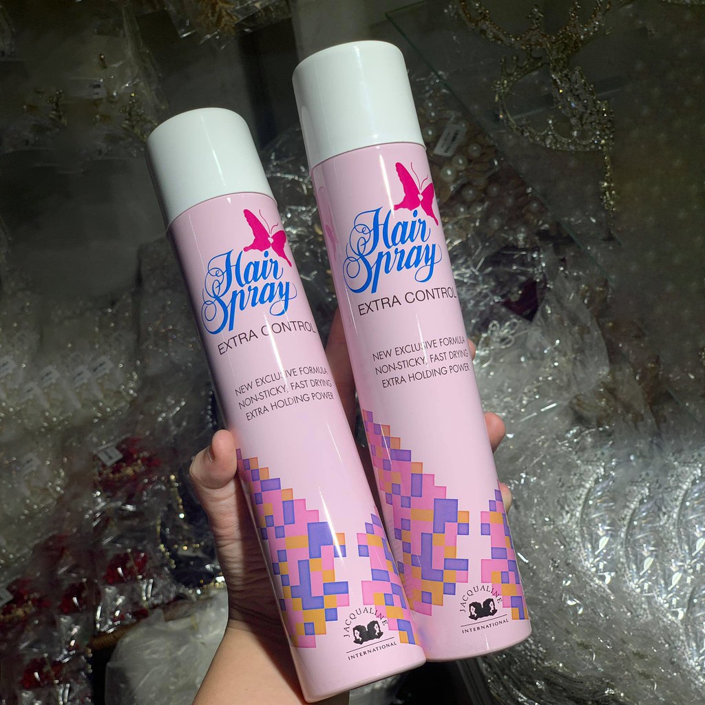 Keo Xịt Tóc Con Bướm Hair Spray Extra Control Jacqualine 420ml