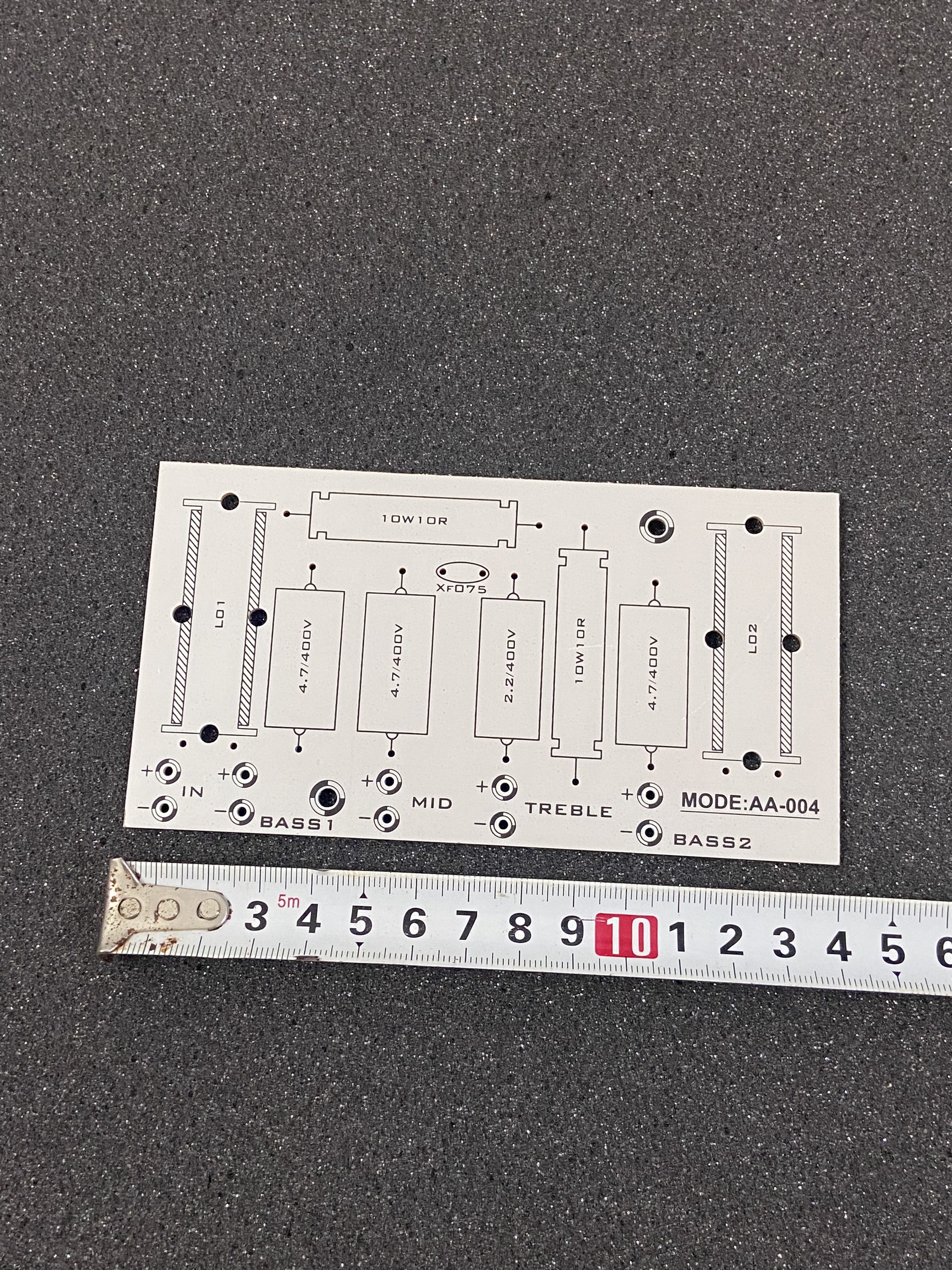 Bo mạch in PCB phân tần 2 bass 1 trung 1 treble