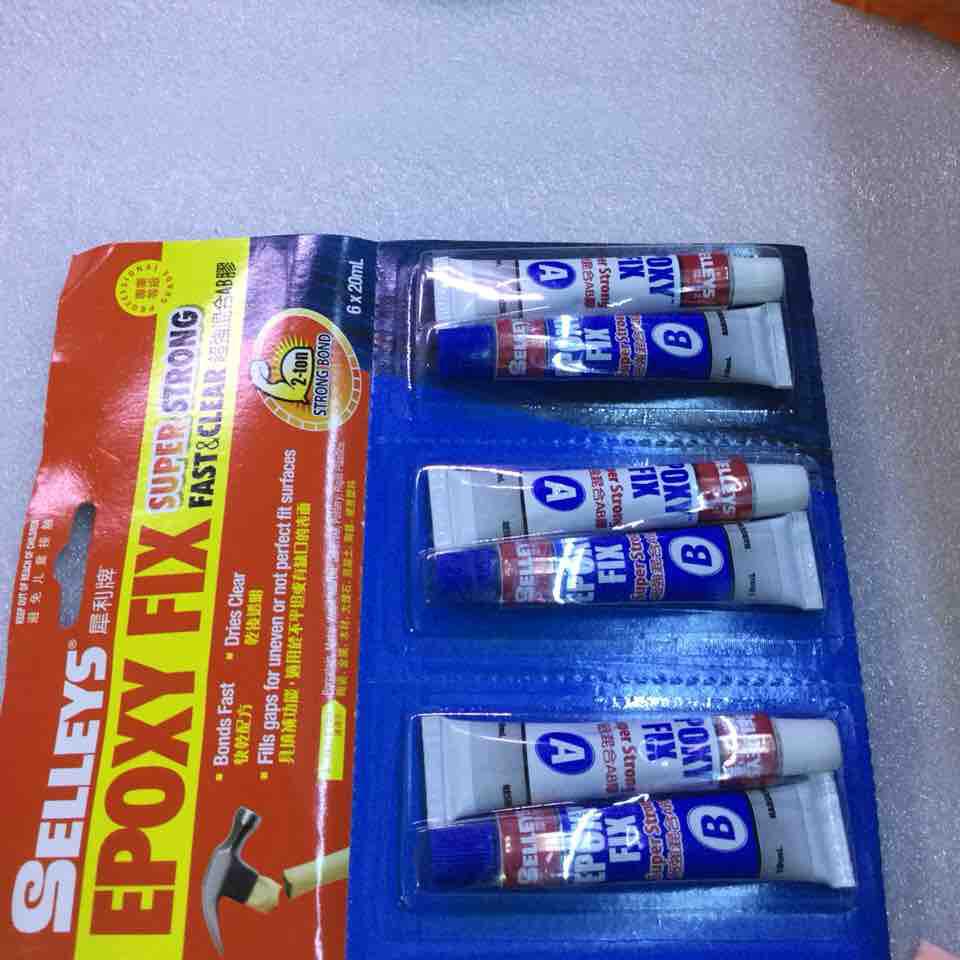 Keo dán AB -EPOXYFIX 2 thành phần giá 1 vỉ /2 tuýp