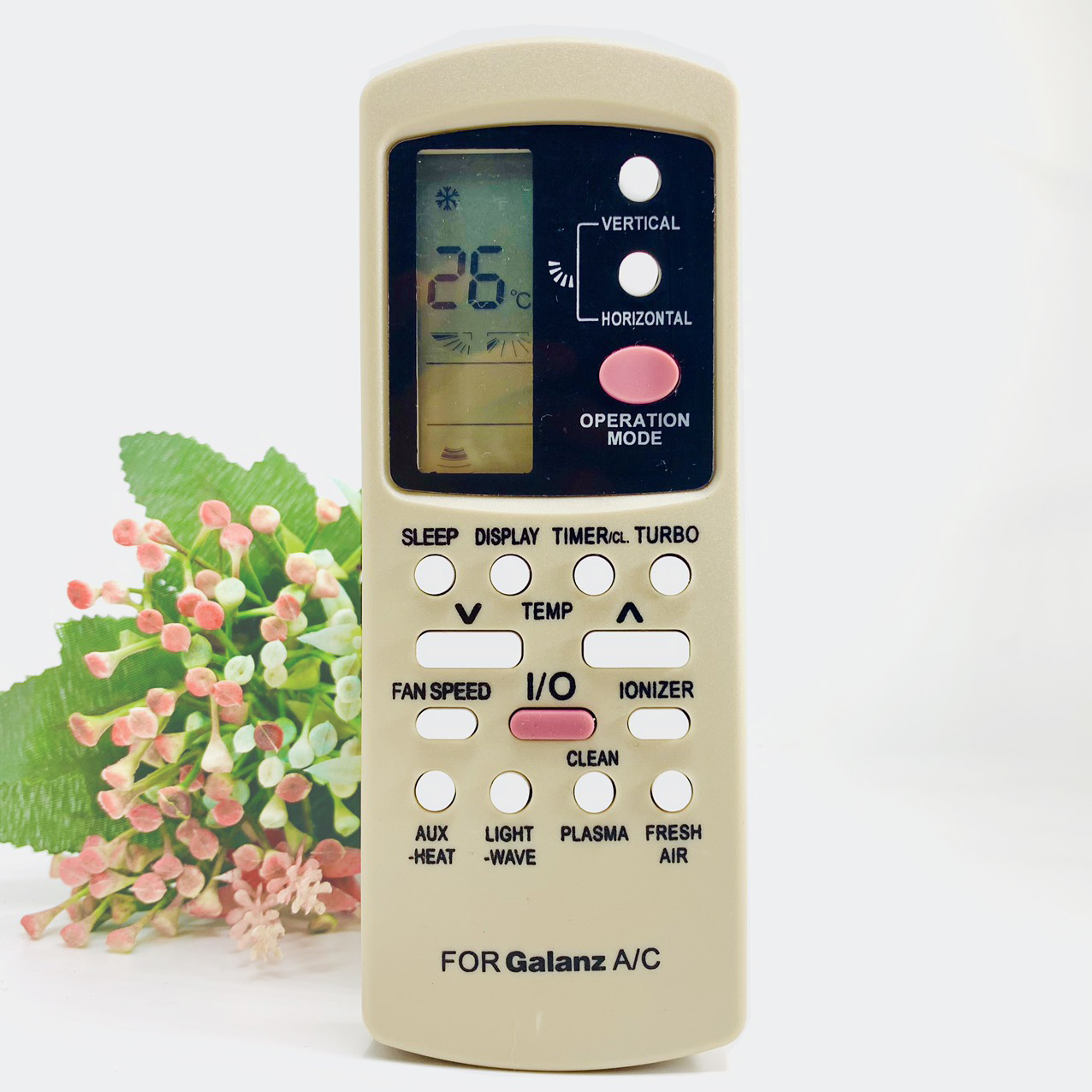 Remote khiển điều hòa Galanz - Điều khiển máy lạnh Galanz đa năng đẹp phím mềm giá sỉ