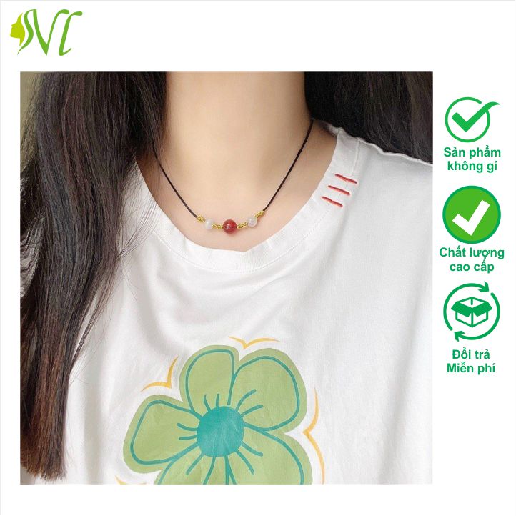 Dây chuyền nữ cute không gỉ Người Đẹp Vì lụa