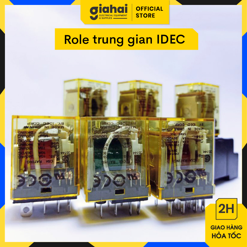 Role trung gian idec RM2S-UL,RH2B-UL,RY4S-UL TBD251