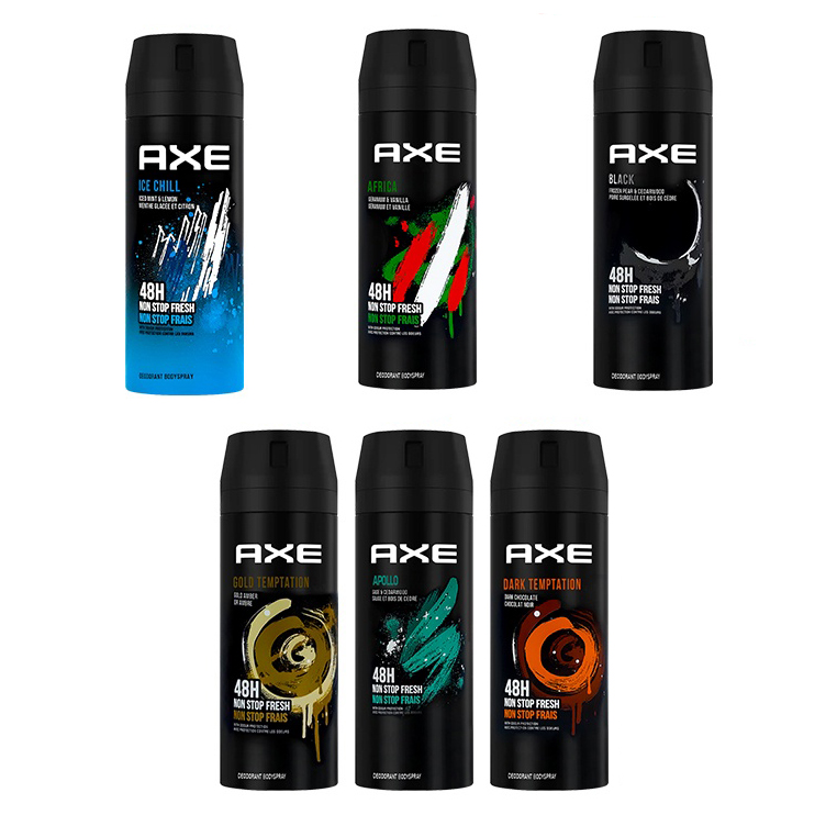 [HCM] Axe Xịt Ngăn Mùi Toàn Thân Đủ Mẫu