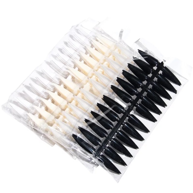 Móng vỉ nhọn-trong-đen-đục-bịch 240 móng