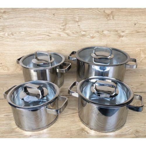 Combo bộ nồi từ 304 và xửng hấp inox 24cm Fivestar tặng 2 muỗng canh inox