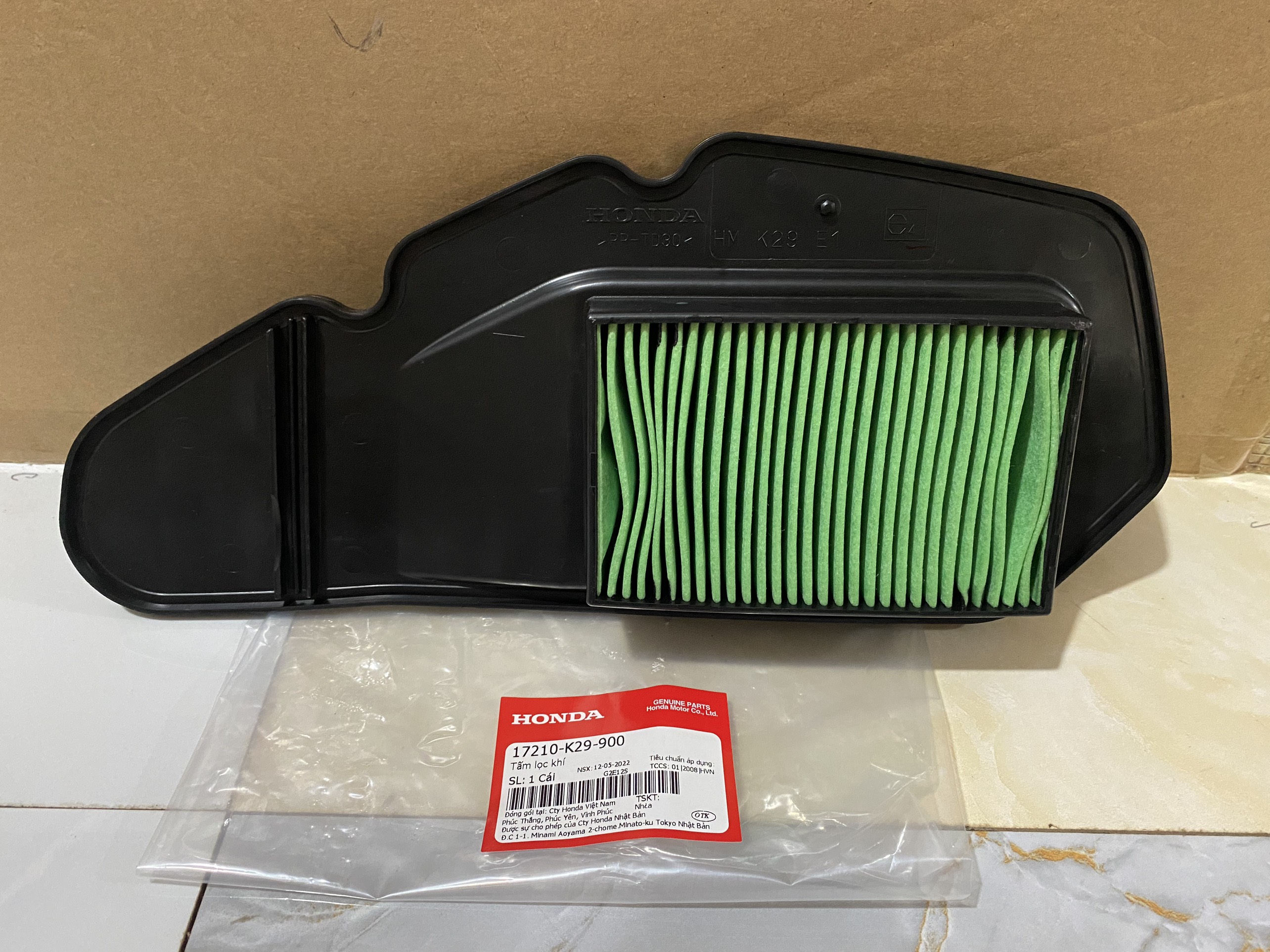 Lọc Gió SH Mode dùng chung AB125 , Vario (17210K29900)