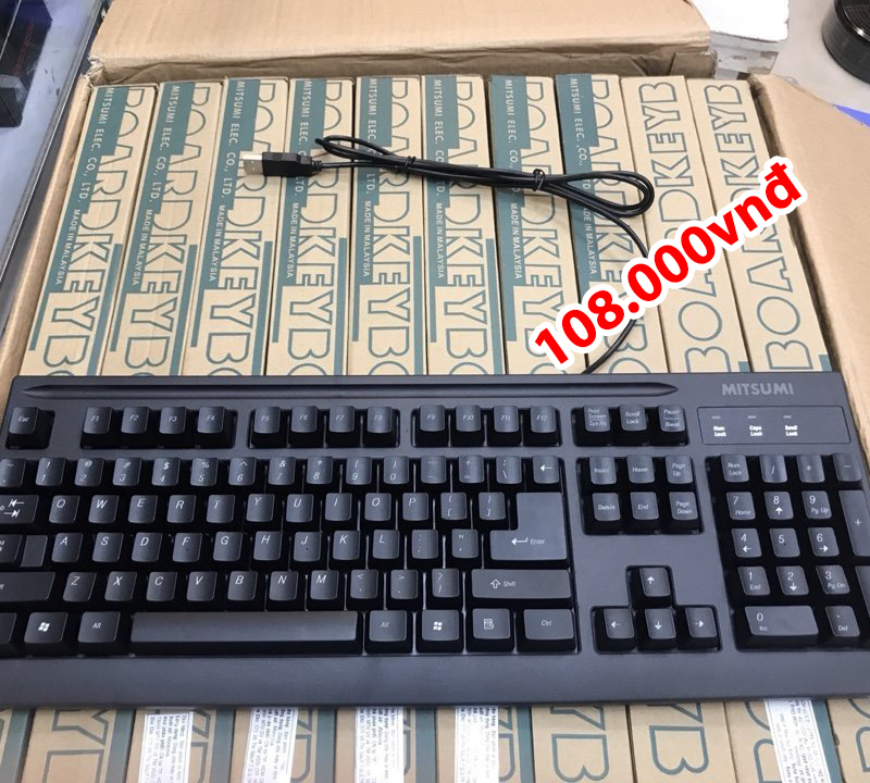Keyboard Mitsumi (Cổng USB)